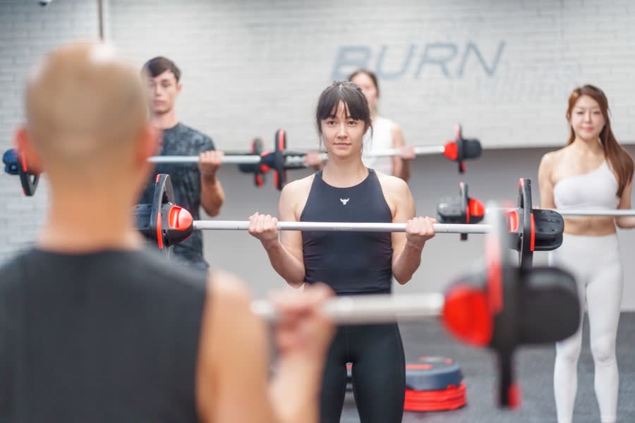BODYPUMP class